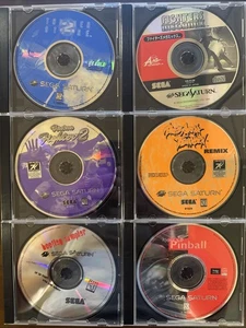 LOT 6x Sega Saturn Spiele - Fighters Megamix, Thunder Strike, Virtua Fighter 2 - Bild 1 von 7
