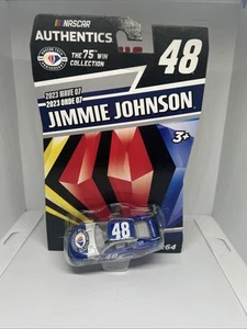 2023 NASCAR Authentics NASCAR 75th Anniversary #48 Jimmie Johnson 1:64 Diecast - Picture 1 of 12
