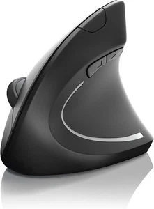 Wireless Vertical Ergonomic USB Mouse - Optical Model without A:  - Picture 1 of 7