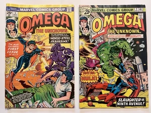 Omega the Unknown #1 & #2 Marvel Comics Lot, sehr guter Zustand - Bild 1 von 20