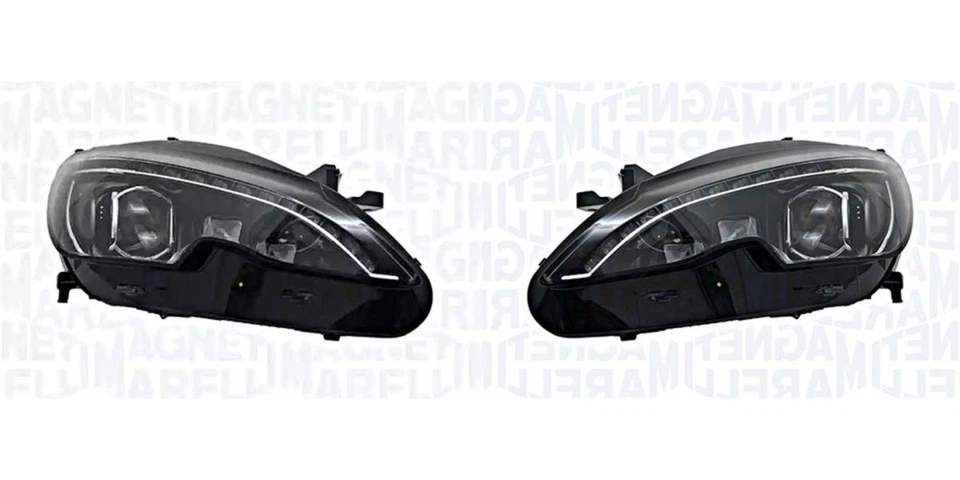 Headlight Pair LED For PEUGEOT 308 II Sw 1618000580 1618000380 MAGNETI MARELLI - Image 1 of 1