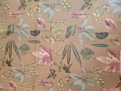 Alexander Henry Fabric Colorful Autumn Leave Brown  1 YARD - Image 1 of 4