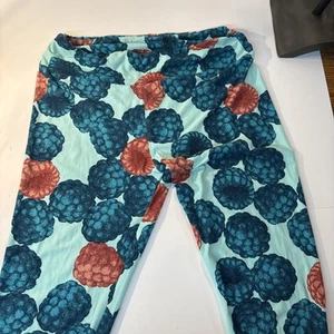 LuLaRoe womans Tall and Curvy multicolor leggins - Picture 1 of 9