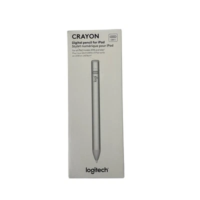 Logitech - Crayon Digital Pencil for All Apple iPads (2018 releases and later) - Image 1 of 4