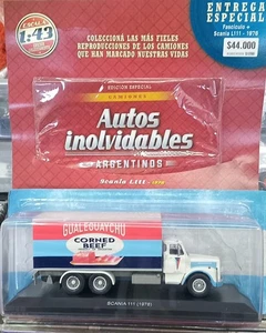 Scania L 111 (1976) Corned beef Diecast 1:43 Unforgettable Cars Special Edit - Picture 1 of 2