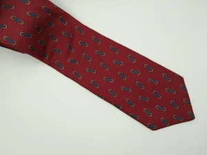Stafford Red Blue And Gold 100% Silk Tie (254) - Picture 1 of 2