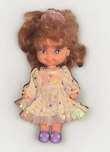 Vintage 1988 Mattel Cherry Merry Muffin Bubblegum Becky Puppe Spielzeug Figur mit Kleid - Bild 1 von 24