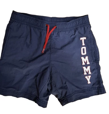 TOMMY HILFIGER Boys Swim Shorts Sea Pool Beach Sz S Swimming 8-10 - FREE SHIP! - Image 1 of 4