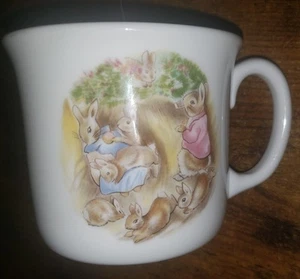 Vtg. Royal Albert "The World of Beatrix Potter" Flopsy Bunnies Cup, England - Picture 1 of 17