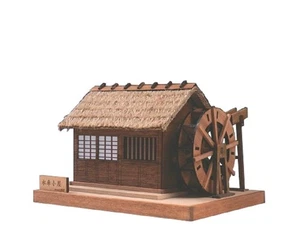 Woody Joe Mini Architecture No. 2 Watermill Wooden Model - Picture 1 of 2