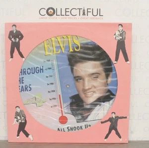 ELVIS PRESLEY - THROUGH THE YEARS - ALL SHOOK UP - PICTURE DISC **RARE** LP 🔥 - Picture 1 of 2