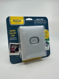 Instax Fujifilm Square Link Smartphone Printer Bundle - New/Sealed - Free Ship - Picture 1 of 3