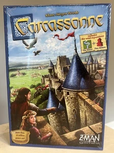 Juego de Mesa Carcassonne Z-Man Juegos Incluye Expansiones River Abbot ZM7810 Precintado - Imagen 1 de 6