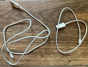 2 APPLE 1m (3ft) & .3m (17")Lightning to USB-C Charging Cable Cord - Genuine OEM - Photo 1 sur 1