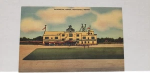 Postkarte Städtischer Flughafen Indianapolis Indiana Handwerk Grußkarte Firma - Bild 1 von 2