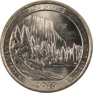USA - 2010P - Washington ¼ $ - Yosemite - Rare - Picture 1 of 1