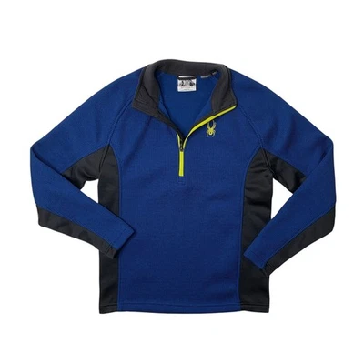 Sudadera Spyder Para Hombre M Mediana Salida Media Cremallera Peso Medio Núcleo Simulado Polar Foto 1 de 4