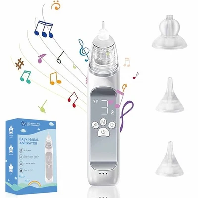 wiederaufladbar Elektrischer Nasensauger Nasenreiniger 5500rpm für Kleinkinder