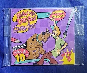 HOW TO DRAW SCOOVY-DOO KIT #6 CARTOON NETWORK POST CEREAL PROMO SEALED - Picture 1 of 2