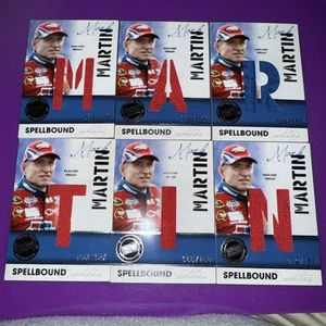 Mark Martin 2010 Press Pass Spellbound Swatches NAME Firesuit Cards - Picture 1 of 2
