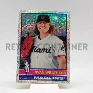 TOPPS Heritage Baseball MLB Cards 2025 - 275 Ryan Weathers Chrome Sparkle - Picture 1 of 1