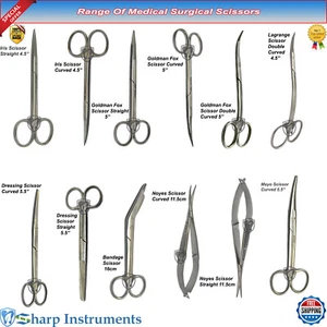 Surgical Scissors Medical Dental Veterinary Microsurgery Dissecting Instruments - Bild 1 von 35
