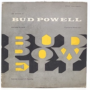 Ultra RARE Bud Powell - The Artistry of Bud Powell 7" 45rpm EP Vinyl 1954 VG+ - Picture 1 of 4