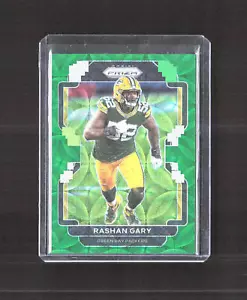 2021 Panini Prizm #141 Rashan Gary Cannocchiale da puntamento verde #/75 - Foto 1 di 2