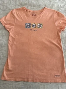 Good Kids Life Is Good Flower T Shirt size girls 12-14 XL - Picture 1 of 4