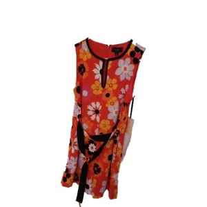 Victoria Beckham for Target Retro Mod Floral Romper-Size S Never Worn with Tags - Picture 1 of 10