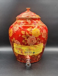 Neu Taluka handgefertigter Kupfer Wassertopf Spender   - Bild 1 von 6