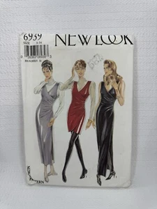 New Look 6939 Misses Dress Length Variations Pattern 6-16 Uncut - Picture 1 of 4