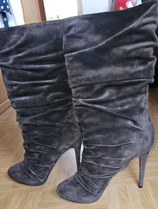 Wildlederstiefel Christian Louboutin Piros 120 - Bild 1 von 12