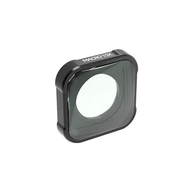 MARKENLOS 15X Makro Nahaufnahme Optisches Glas Kamera Objektiv Filter für Gopro Hero 9 11
