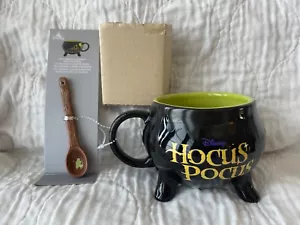 Disney Parks 2022 HALLOWEEN HOKUSPOKUS KESSEL Farbwechsel Becher & Löffel - Bild 1 von 5
