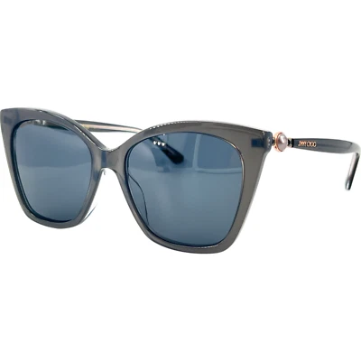 Gafas de sol Jimmy Choo RUA GS para mujer de plástico 0MF7IR gris perlado 56-18 Italia con estuche Foto 1 de 4