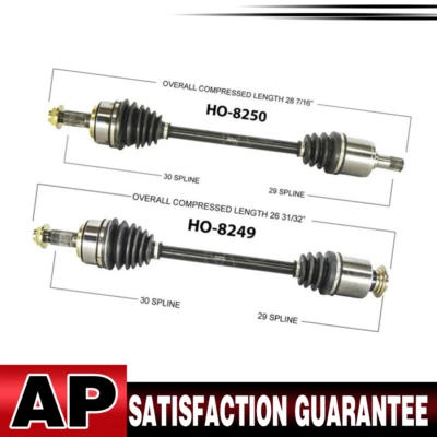 2 ejes delanteros SurTrack CV para Honda Ridgeline 2006-2014 Foto 1 de 4