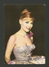 Agnes Laurent #83 1960s Collector Movie Model Card from Europe