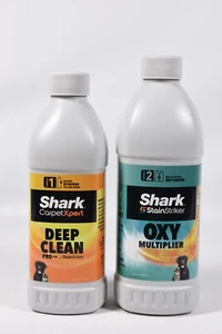 Shark Carpet Expert Deep Clean Pro 12oz & Oxy Multiplier 16oz For Stain Striker - Picture 1 of 3