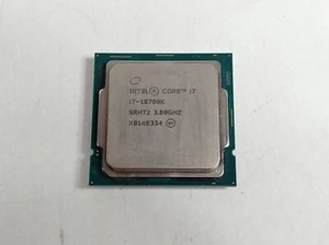 Intel Core i7-10700K 3.8 GHz LGA 1200 Desktop CPU Processor SRH72 - Afbeelding 1 van 6