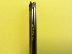 CARBIDE END MILL 3/8 DIA 1/4" LOC STUB 3.5" LONG HIGH HELIX ALUMI MILL 3 FLUTE  - Picture 1 of 3