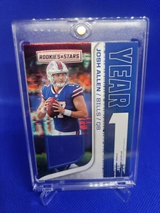 2018 Rookies & Stars Josh Allen Rookie Jersey Patch #YO-5 - Picture 1 of 2