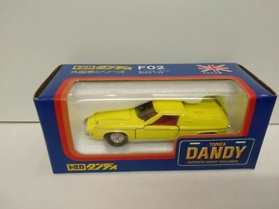 TOMICA DANDY 1/43 F02 LOTUS EUROPA SPECIAL in yellow,  factory mint boxed ,   — 第 1/4 张图片