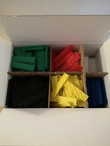 Set 900 St Kunststoffklötze, Verglasungsklötze, Unterleger 100x24x1-6 mm - Bild 1 von 7