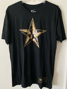 Camiseta Nike Team USA Baloncesto Never Stops Hero Hombres Negra/Dorada - Imagen 1 de 4