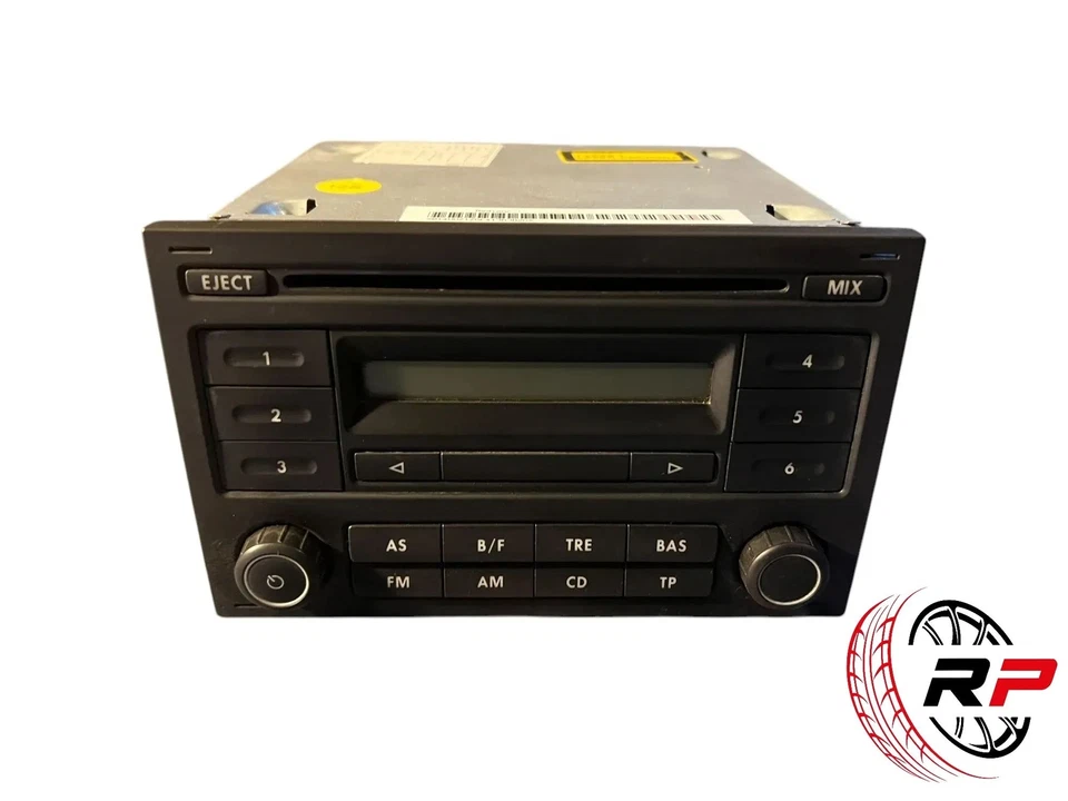 Autoradio Radio Audio Auto CD AM FM 6Q0035152B VW Polo 9N - Bild 1 von 4