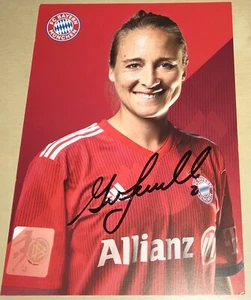 Gina Lewandowski Original signierte Autogrammkarte Bayern Frauen Damen Autogramm - Bild 1 von 1