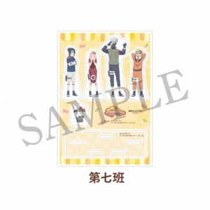NARUTO SANRIO POP UP SHOP Acrylic Diorama Stand Figure Sakura Kakashi Sasuke JPN - Picture 1 of 1