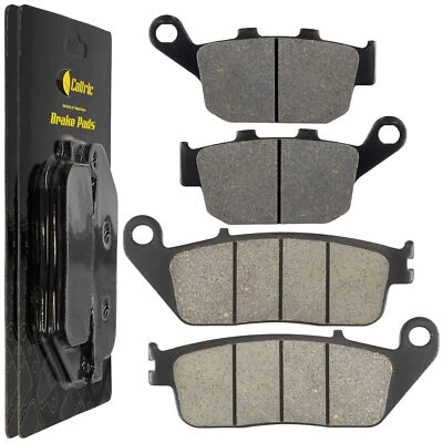 Caltric Front and Rear Brake Pads for Honda CBR500R CBR500RA ABS 2013-2024 - Image 1 of 4
