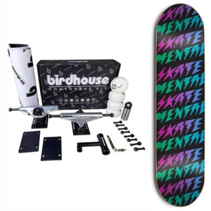 Skateboard Completo Ensambla Tu Skate Deck Skate Mental Y Kit Birdhouse Top - Imagen 1 de 18
